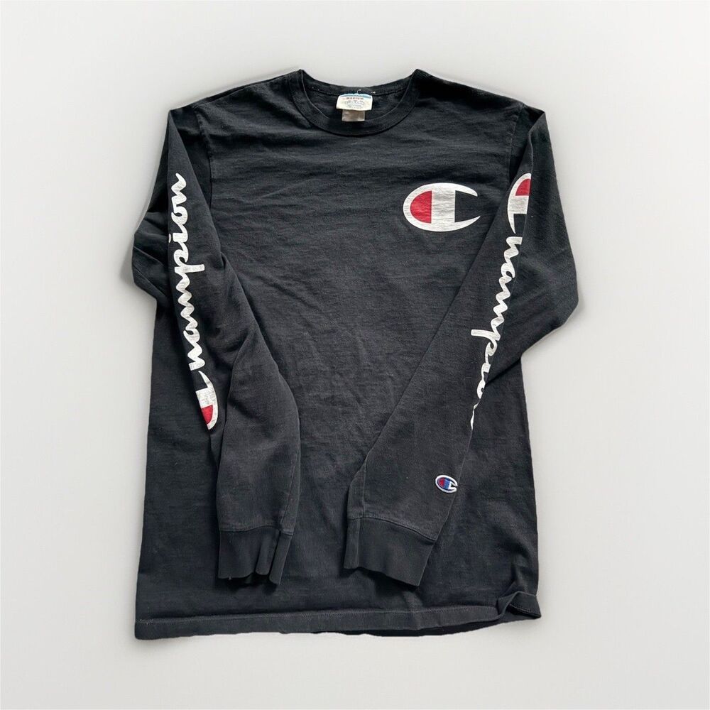 Vintage Y2K Heavyweight Champion Longsleeve Tee Men’s L